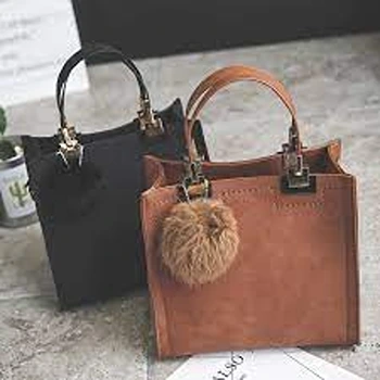 Brown Tready Handy Bag for ladies
