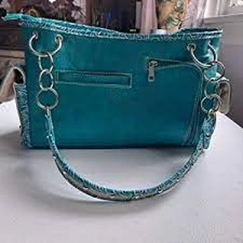 Green Designer Classic Bag For Ladies