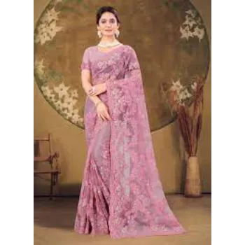 Fancy Trendy Embroidery Sarees