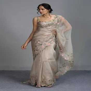 Modern Trendy Embroidery Sarees