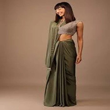 Awesome Trendy Embroidery Saree