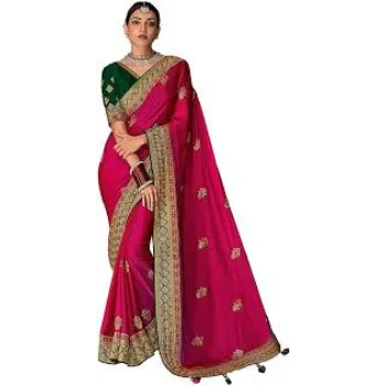 Elegant Look  Trendy Ladies Saree