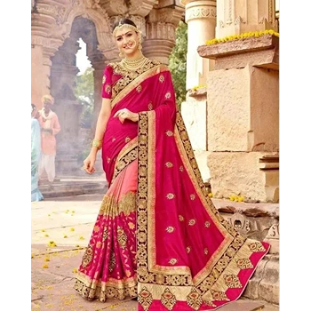Double Shaded Style Trendy Ladies Sarees