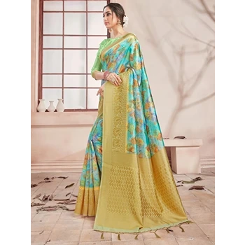 Silk Style Trendy Ladies Sarees