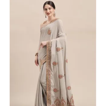 Embroidered Trendy Sarees
