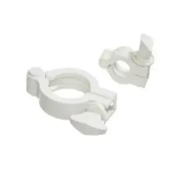 White Tri Clover Fittings