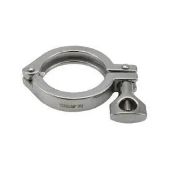 Tri Clover Fittings Silver  Color