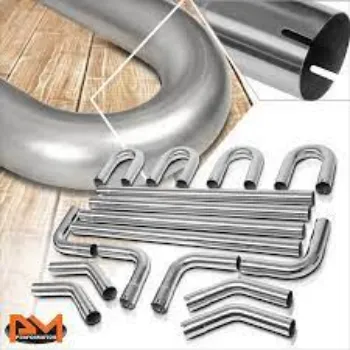 Tube Bends Silver  Color