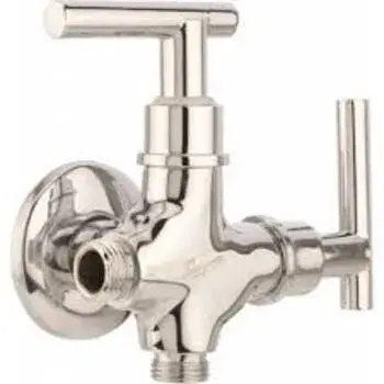 Shiv Shakti Brass Angle Cock Two Way Fish Series, For Bathroom Fitting