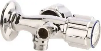 Dulcet Prime Brass 2 - Way Angular Stop Cock, For Bathroom Fitting