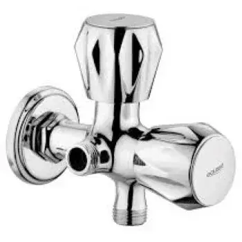 Polished, Two Way Angle Cock