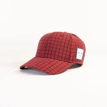 Stylish Red Strip Style Cotton Cap