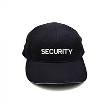 Modish Black Designer Security Cap