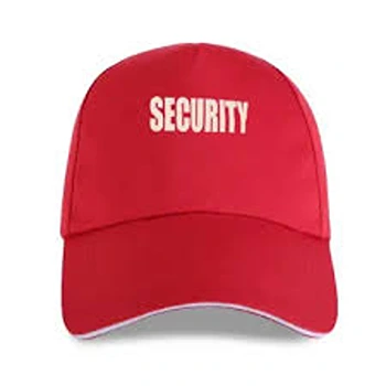 Stylish Red Cotton Security Cap