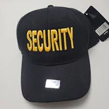 Ecstatic Black Unisex Security Cap 