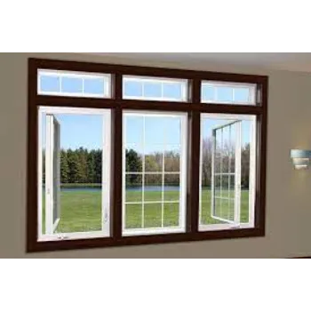 Glass UPVC Casement Windows