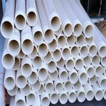 Polished, White,  UPVC Column Pipe