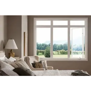 Coated UPVC Fixed Window