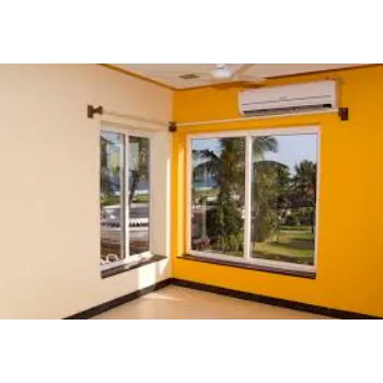 Glass UPVC Sliding Windows