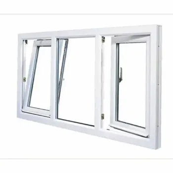 Polished UPVC Tilt Turn Window