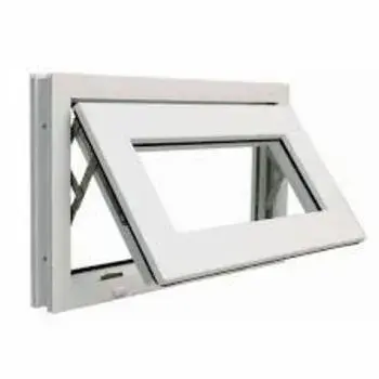 H Profile 5mm UPVC Ventilation Window, For Bathroom