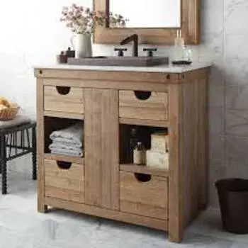 Wooden Stylish Bathroom Vanity
