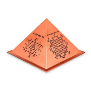  Vastu Pyramid with Syllable Mantra with Ganesha Figure
