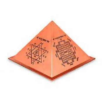 Vastu Pyramid with Syllable Mantra with Ganesha Figure