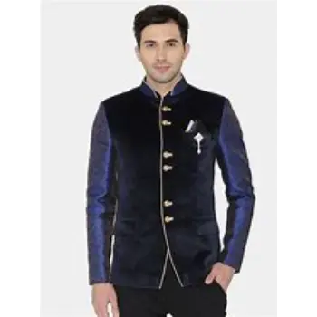 Seamless Finish Velvet Blazer