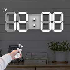 Jumbo Modern Digital Led Wall Clock