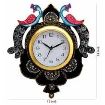  Peacock Meera Wall Clock