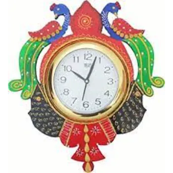  Brothers Creation Peacock Wall Clock