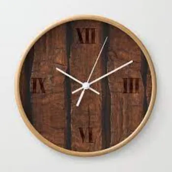 Unique Wood Wall Clock