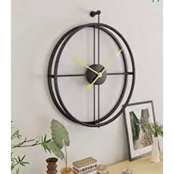  52cm Wrought Iron Wall Clock