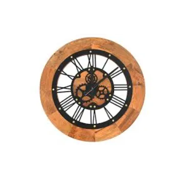  Cube And Clover Gear Wall Clock