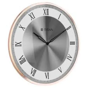  Classic Rose Gold Wall Clock 