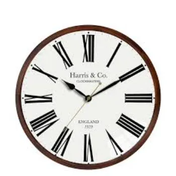  Harris & Co. Clockmasters Luxury Wooden Clock