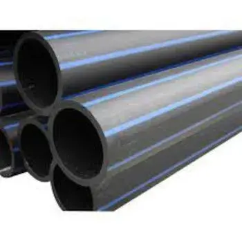 Black, Hdpe Water Supply Pipe