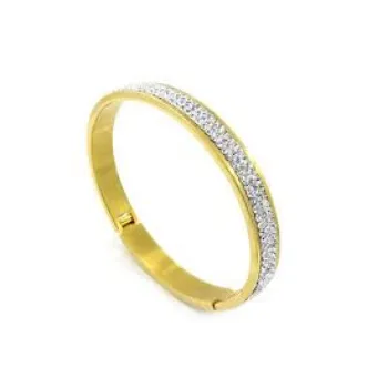 White Gold Bangles