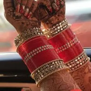 Smooth Texture Wedding Bangles 