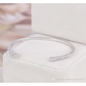 Corrosion Proof White Gold Bangles