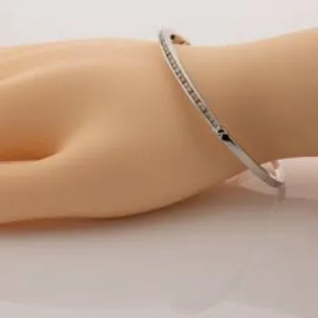 Rust Proof White Gold Bangles