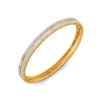  White Gold Bangles