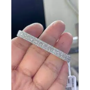 Shah Gems & Jewellery Manufacturing Co.White Gold Bangles