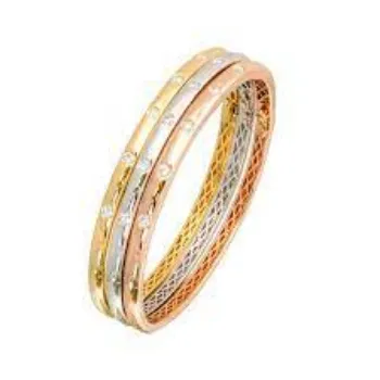 Pinkcity Export White Gold Bangles