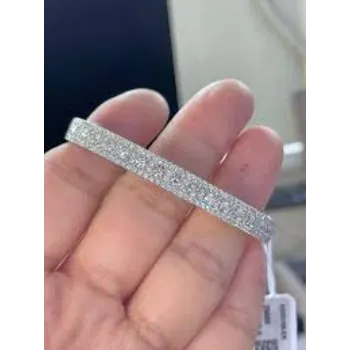 Much more White Gold Bangles
