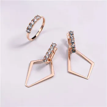  White Gold Earring