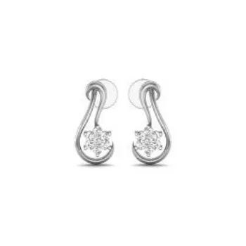  White Gold Earring
