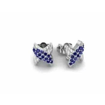 Good Quality White Gold Earrings 