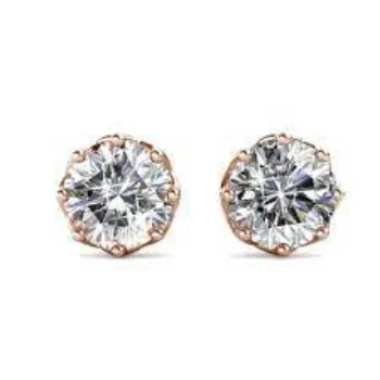 Shri Ashapura  Jewels White Gold Earring